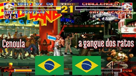 FT10 Kof95 Cenoula BR Vs A Gangue Dos Ratos BR King Of Fighters