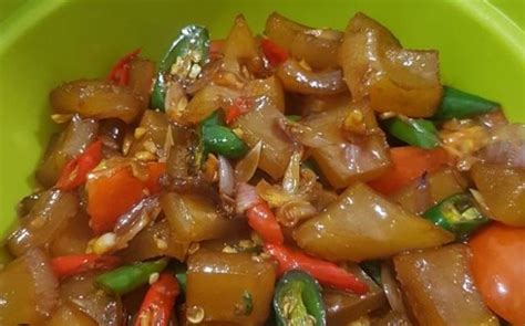 Resep Tumis Kikil Cabe Ijo Dapur Umami