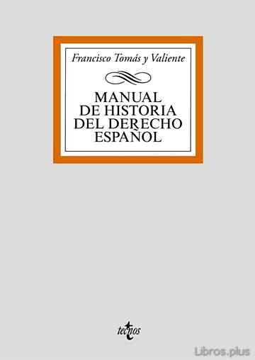 Descargar Manual De Historia Del Derecho Espa Ol Ed Francisco