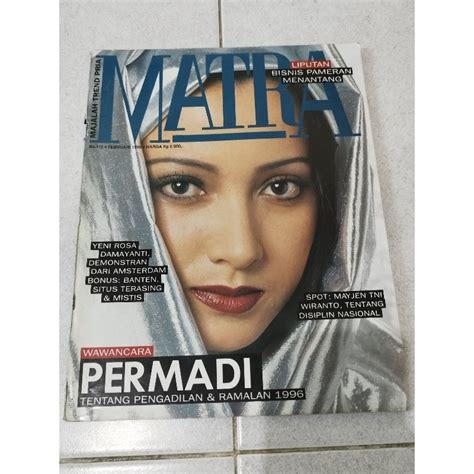 Jual Majalah Matra Edisi Februari Shopee Indonesia