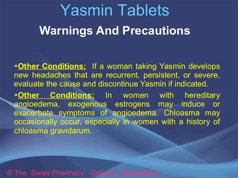 Yasmin Birth Control Pill