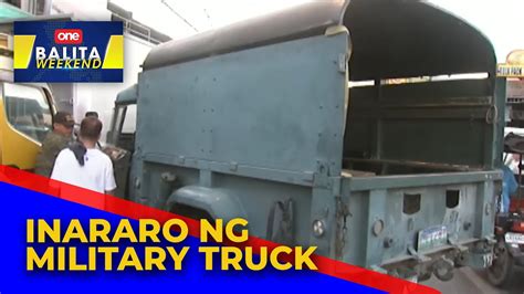 Mga Namamalengke Inararo Ng Military Truck Sa Davao YouTube