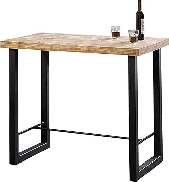 Adec Group Duehome Loft Mesa Alta De Cocina Mesa De Bar Barra