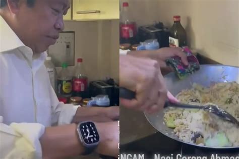 VIDEO Ahmad Maslan Kongsi Masak Nasi Goreng Beras Pula Jadi Isu