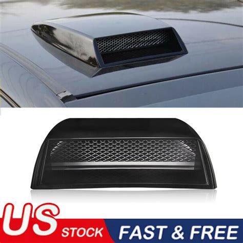 Air Flow Intake Hood Scoop Vent Bonnet Cover Trim Universal Car