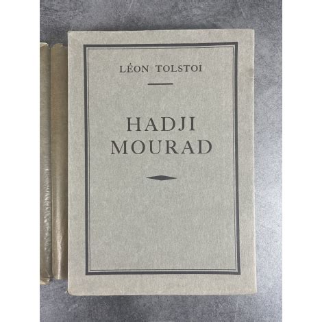 L On Tolsto Hadji Mourad Edition Originale Fran Aise Exemplaire