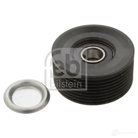 Febi Steel V Ribbed Belt Deflection Guide Pulley Fits Daf Cf Lf