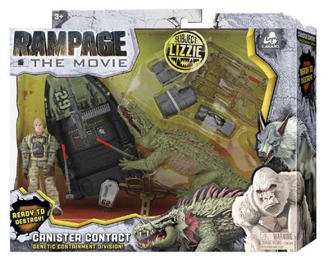 Rampage Furia Animale Le Creature Nelle Nuove Action Figures