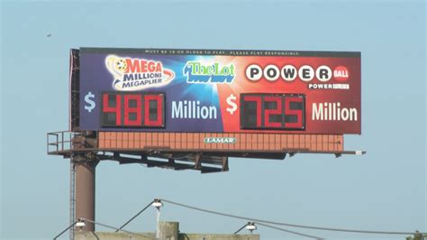 Powerball Jackpot Jumps To 725m While Mega Milllions Stands At 480m