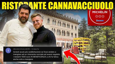 PROVO IL RISTORANTE STELLATO DI ANTONINO CANNAVACCIUOLO SONO STATO