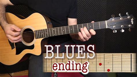 Guitar Lesson Blues Ending Lick Youtube