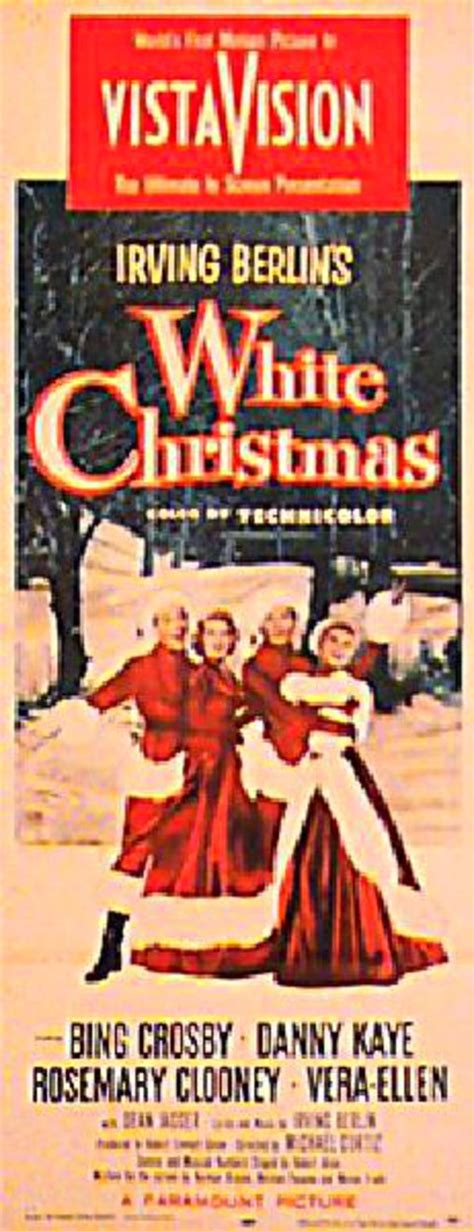 White Christmas Original 1954 U.S. Insert Movie Poster - Posteritati ...