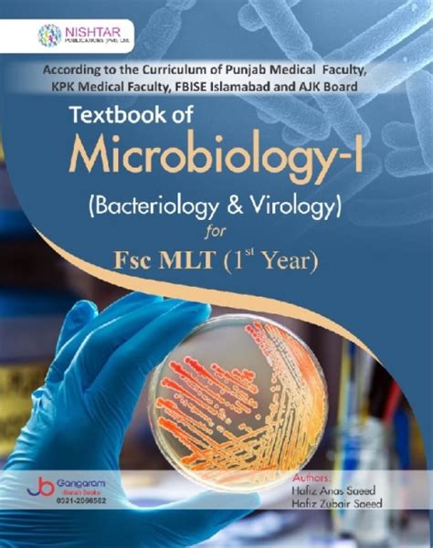 Textbook Of Microbiology 1 Bacteriology And Virology Fir Fsc Mlt