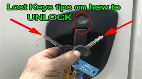 Locked Keys In Gmc Sierra