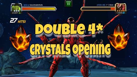 Mcoc Insane 4 Star Crystals Opening X2 Marvel Contest Of Champions Youtube