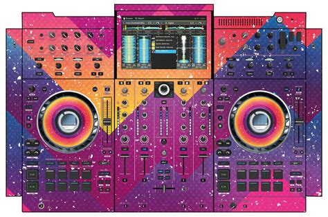 Dj Skins® Denon Dj Prime 4 Skin Multisynth