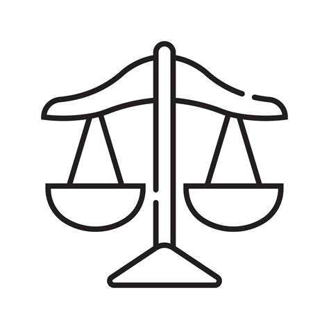 Legal Scale Icon