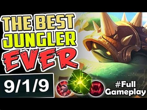 The Best Season Jungler Ever New Runes Rammus Jungle New Runes