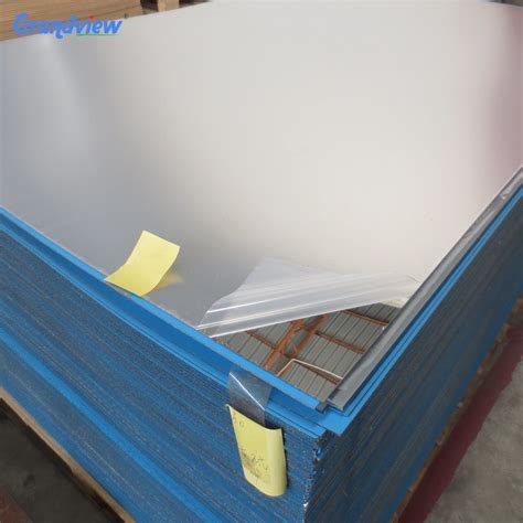 Silver Gold Acrylic Flexible Mirror Sheet Adhesive Sheet Mirror China