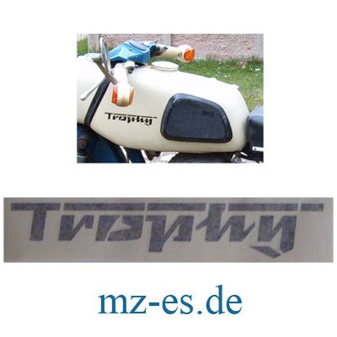 Aufkleber Trophy Tank MZ ES 175 2 250 2 Mz Es De Ersatzteileshop