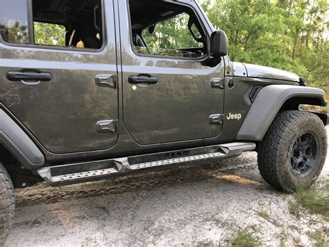 Loving My Roam Frame Mounted Side Stepsrock Sliders Page 36 Jeep