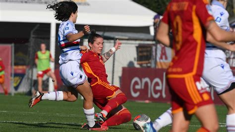 Roma Women Sampdoria Back To Winning Ways As Roma