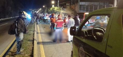 Motorista atropellado falleció en el Km 11 de ruta al Atlántico Chapin TV