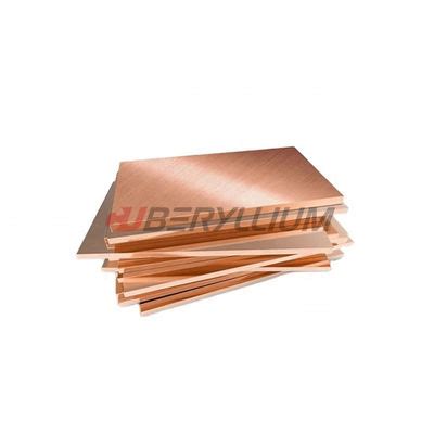 Cube Qbe C Beryllium Copper Sheet Mm Thickness