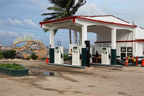 Gas Station In Gibara Holguin Cuba Robin Thom Photography