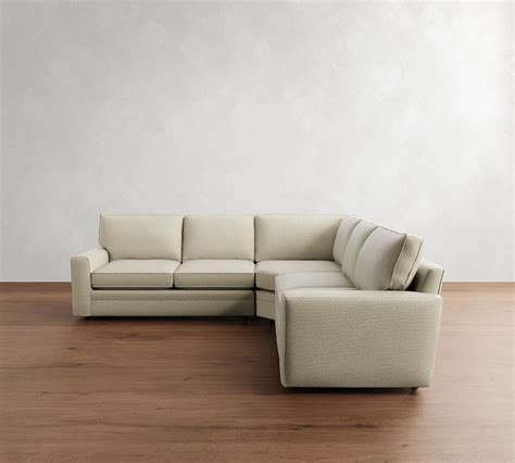 Pearce Square Arm Piece L Shaped Wedge Sleeper Sectional