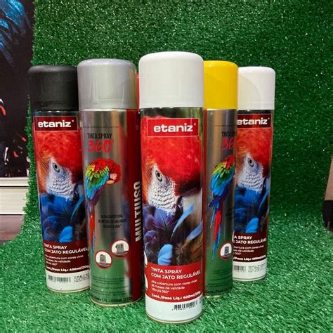 Tinta Spray Uso Geral Automotivo Etaniz Shopee Brasil