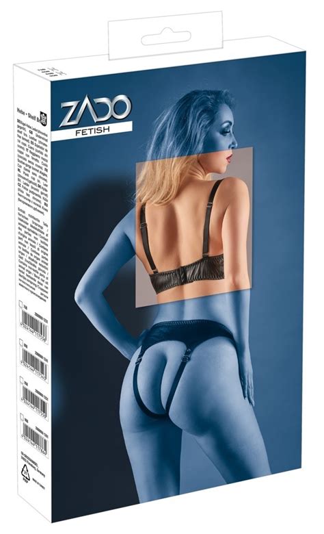 ZADO Real Leather Shelfbra Lixx Lingerie 20