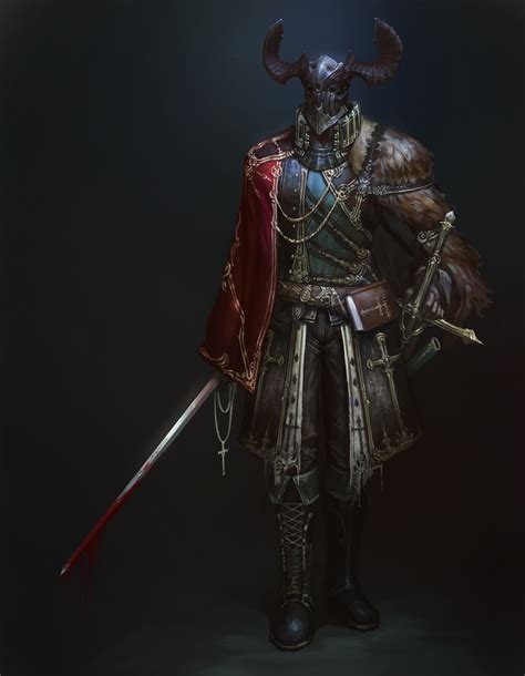 Dark Priest Jeongseok Lee Fantasy Character Design Concept Art