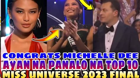 AYAN NA WINNER PASOK NA SA TOP 10 Semi Final Si Michelle Dee Miss