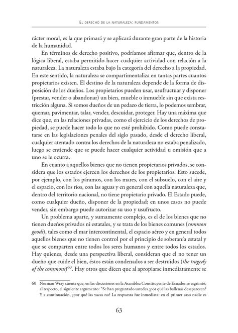 Libro Los Derechos De La Naturaleza Y La Naturaleza De Sus Derechos By