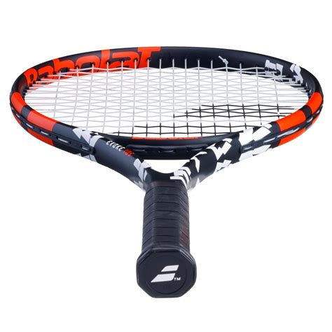 Babolat Evoke 105 Strung Tennis Racket Adults Noir Orange