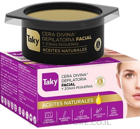 Face Depilation Wax With Natural Oils Taky Facial Depilatory Wax With