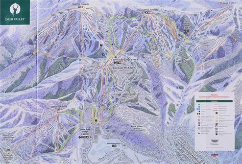 deer valley ski area trail map