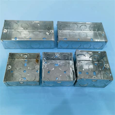 Metal Junction Box Bs Junction Metal Box China Gi Back Box And