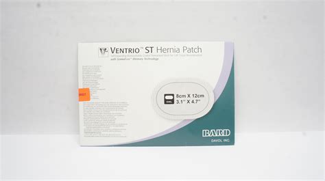 Bard 5950030 Davol Ventrio St Hernia Patch Oval 31inch X 47inch X