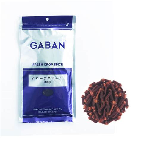 Gaban クローブスホール 100g｜プロフーズ オンラインストア｜家庭で作るパン・菓子の材料、世界と日本のこだわり食材