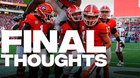 Georgia demolishes Auburn: FINAL THOUGHTS