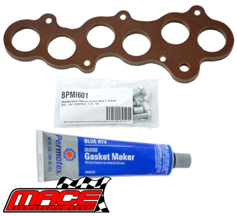 Mace Mm Manifold Insulator Kit For Holden Commodore Vx Vu Vy Ecotec