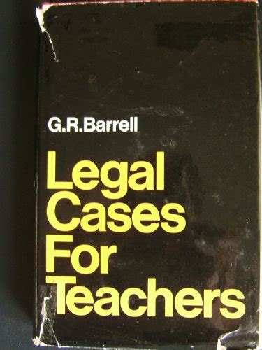 『legal Cases For Teachers』｜感想・レビュー 読書メーター