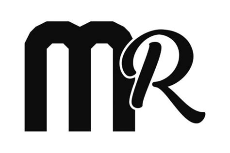 Mr Monogram Logo Design Graphic By Coloring Zone · Creative Fabrica