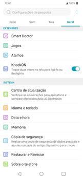 Como restaurar as configurações originais do seu aparelho LG K40S Claro