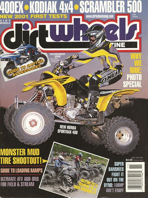 BLAST FROM THE PAST Banshee Dyno Shootout Dirt Wheels Magazine