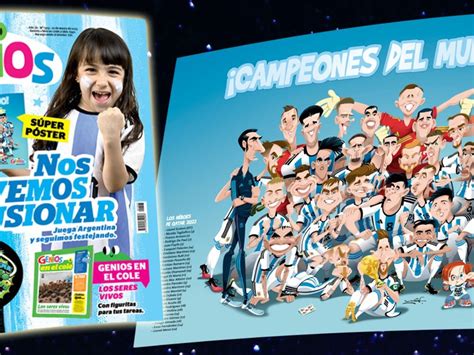 La Revista Genios Acompa A El Regreso De La Selecci N Con Un P Ster De