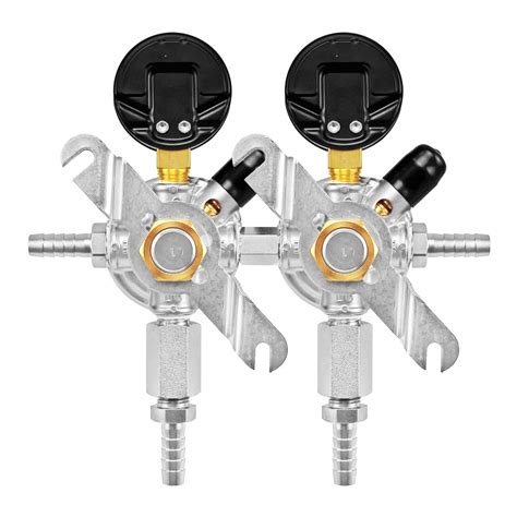 Micro Matic Premium Plus Secondary Double Co2 Regulator 60 Psi