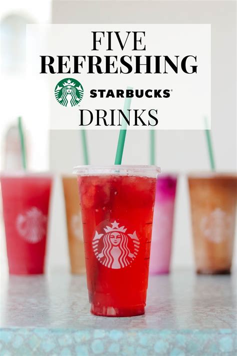 5 Refreshing Starbucks Drinks How To Order Them Starbucks Drinks Fancy Coffee Drinks